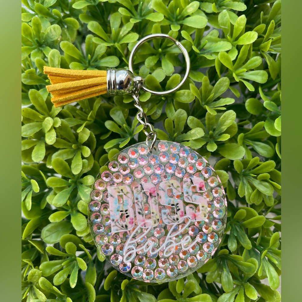 New Boss Babe keychain